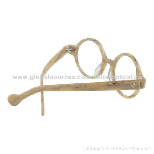 Round Asian Acetaet Optical Frame